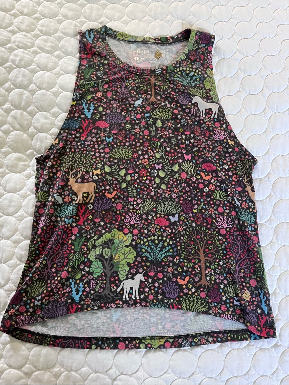 Shredly biker tank, the Tina, size small
